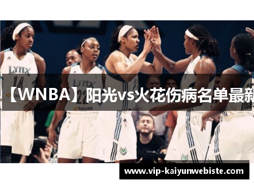 【WNBA】阳光vs火花伤病名单最新